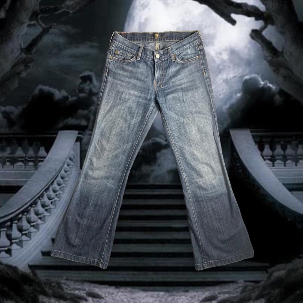 7 for all mankind flared jeans